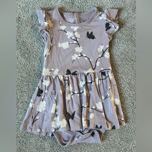 Kyte Baby Short Sleeve Twirl Dress in Cherry Blossom - 12–18 Months. EUC.